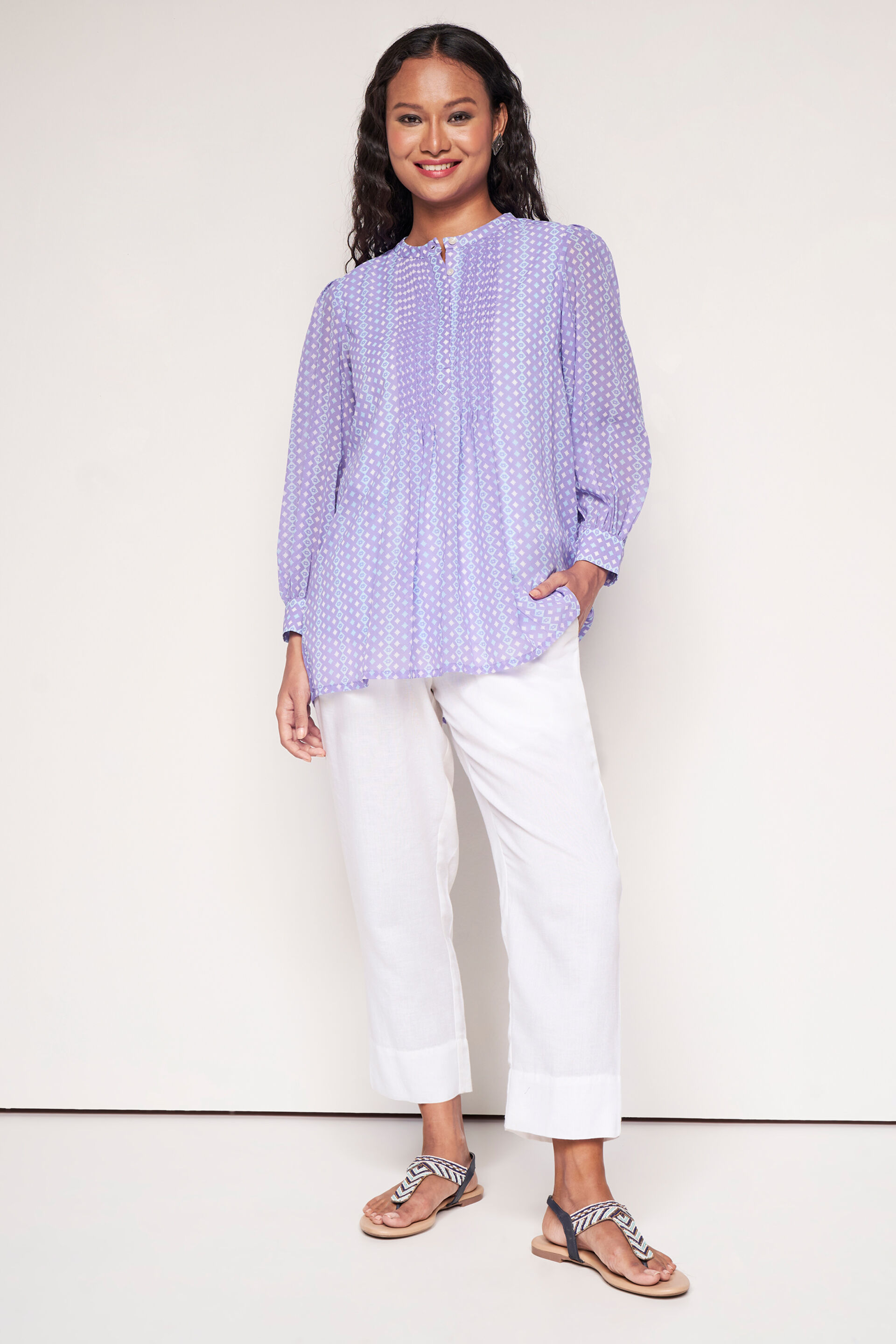 Shape Of Dreams Top, Lilac, image 3